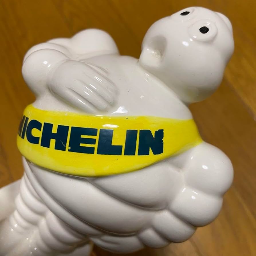 ミシュランマン　貯金箱　陶器製 ミシュランマン 貯金箱 陶器製 インテリア小物